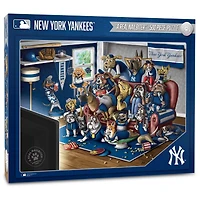 New York Yankees Purebred Fans 18'' x 24'' A Real Nailbiter 500-Piece Puzzle