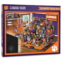 Clemson Tigers Purebred Fans 18'' x 24'' A Real Nailbiter 500-Piece Puzzle