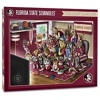 Florida State Seminoles Purebred Fans 18'' x 24'' A Real Nailbiter 500-Piece Puzzle