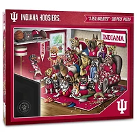 Indiana Hoosiers Purebred Fans 18'' x 24'' A Real Nailbiter 500-Piece Puzzle