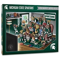 Michigan State Spartans Purebred Fans 18'' x 24'' A Real Nailbiter 500-Piece Puzzle