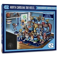 North Carolina Tar Heels Purebred Fans 18'' x 24'' A Real Nailbiter 500-Piece Puzzle