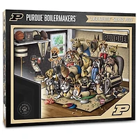 Purdue Boilermakers Purebred Fans 18'' x 24'' A Real Nailbiter 500-Piece Puzzle