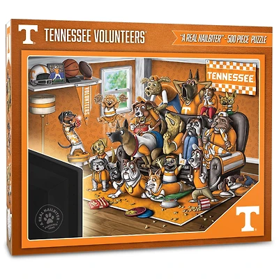 Tennessee Volunteers Purebred Fans 18'' x 24'' A Real Nailbiter 500-Piece Puzzle