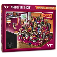 Virginia Tech Hokies Purebred Fans 18'' x 24'' A Real Nailbiter 500-Piece Puzzle