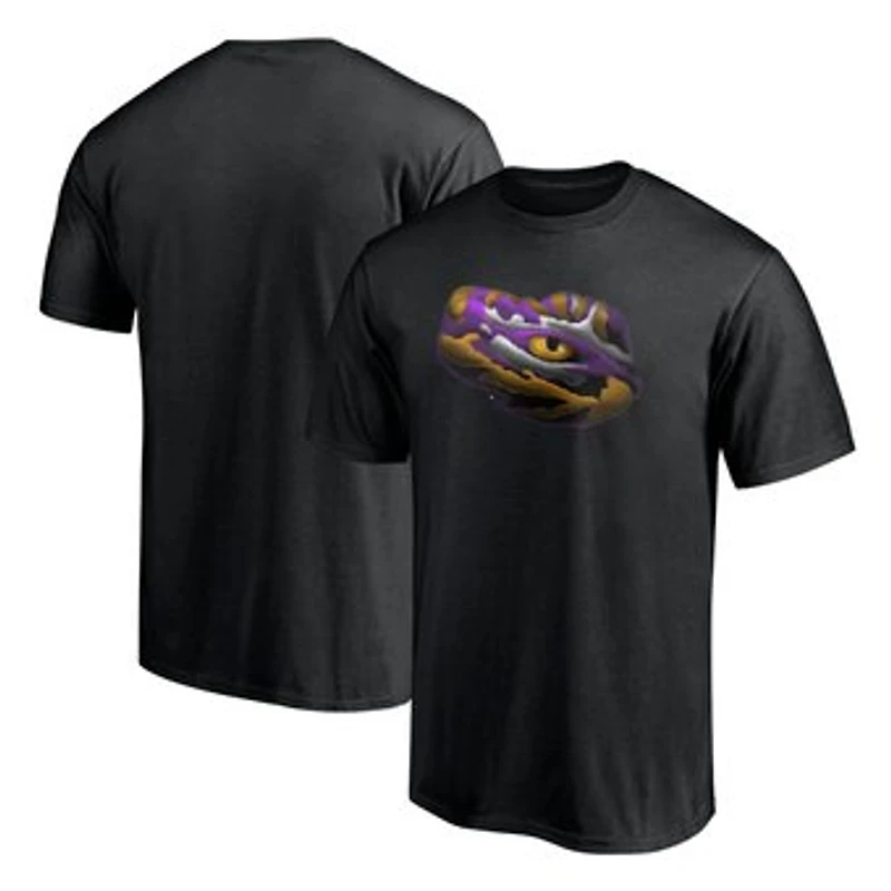 Men's Fanatics Black LSU Tigers Team Midnight Mascot T-Shirt