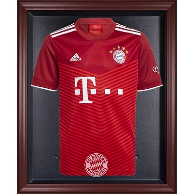 Bayern Munich Mahogany Framed Team Logo Jersey Display Case