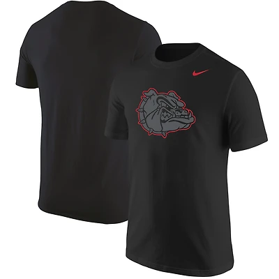 Men's Nike Black Gonzaga Bulldogs Logo Color Pop T-Shirt