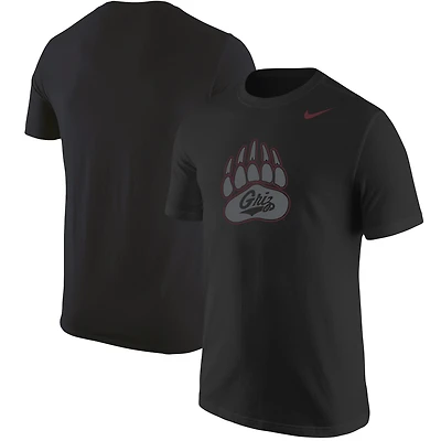 Men's Nike Black Montana Grizzlies Logo Color Pop T-Shirt