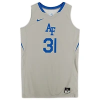 Air Force Falcons Team-Issued #31 Gray Jersey from the Basketball Program - Size L