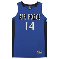 Air Force Falcons Nike Team-Issued #14 Royal & Black Jersey from the Basketball Program