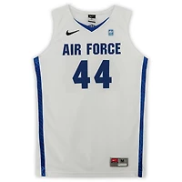 Air Force Falcons Nike Team-Issued #44 White Jersey with NCAA Patch from the Basketball Program - Size M