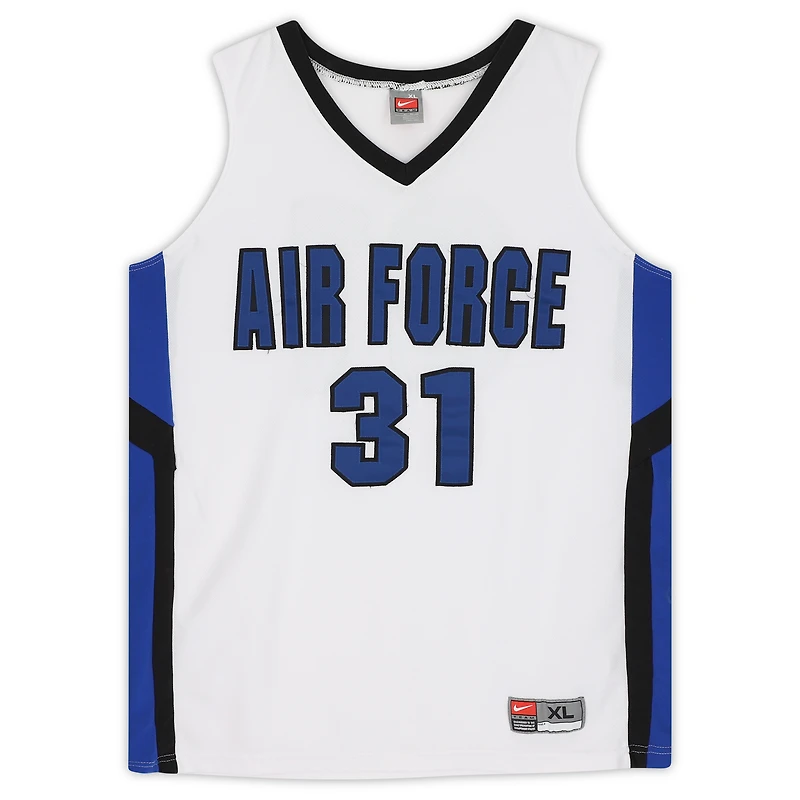 Air Force Falcons Team-Issued #31 White and Jersey from the Basketball Program