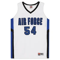 Air Force Falcons Team-Issued #54 White and Black Jersey from the Basketball Program - Size XL