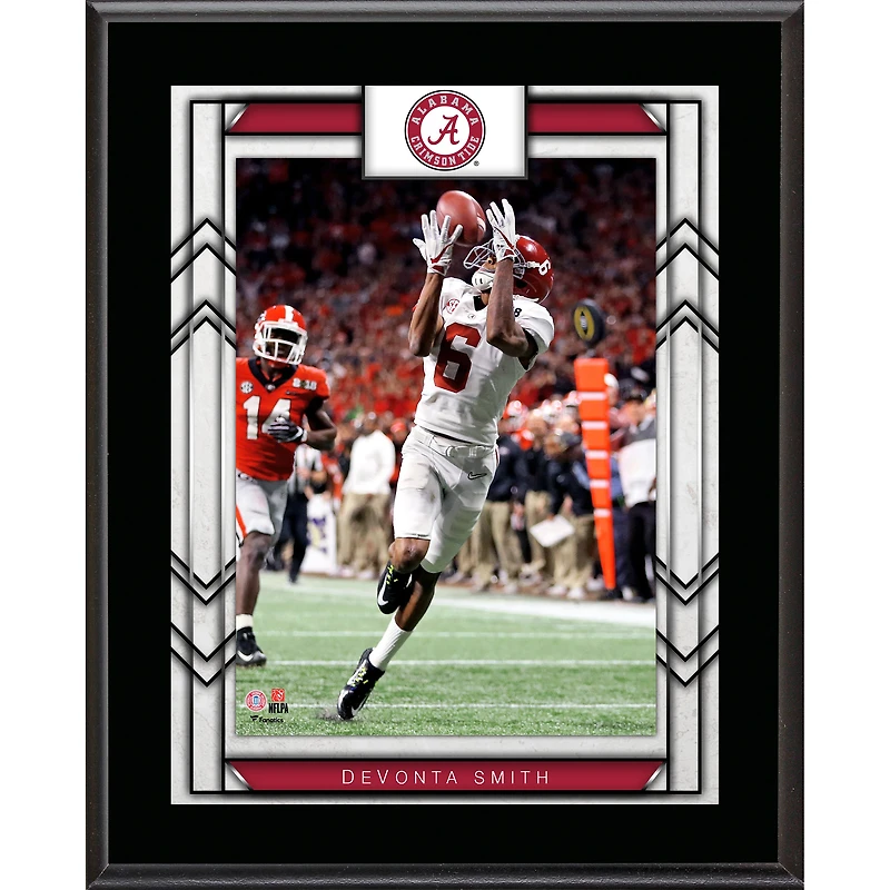 DeVonta Smith Alabama Crimson Tide 10.5" x 13" Sublimated Player Plaque