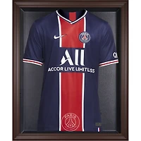 Paris Saint-Germain Brown Framed Team Logo Jersey Display Case