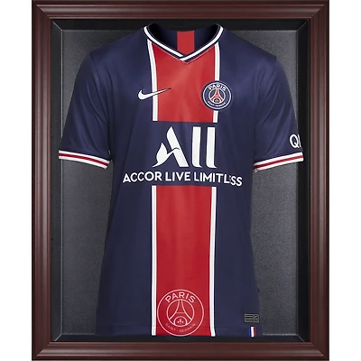 Paris Saint-Germain Mahogany Framed Team Logo Jersey Display Case