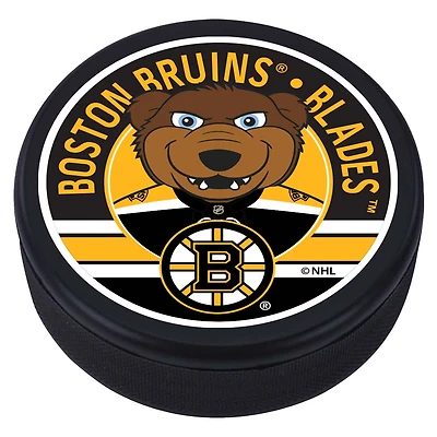 Boston Bruins Mascot Hockey Puck