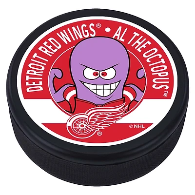 Detroit Red Wings Mascot Hockey Puck