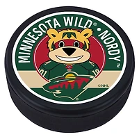 Minnesota Wild Mascot Hockey Puck