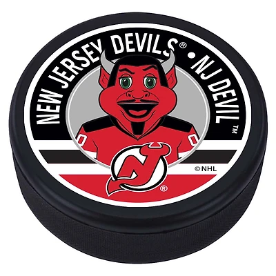 New Jersey Devils Mascot Hockey Puck
