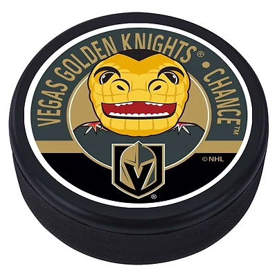 Vegas Golden Knights Mascot Hockey Puck
