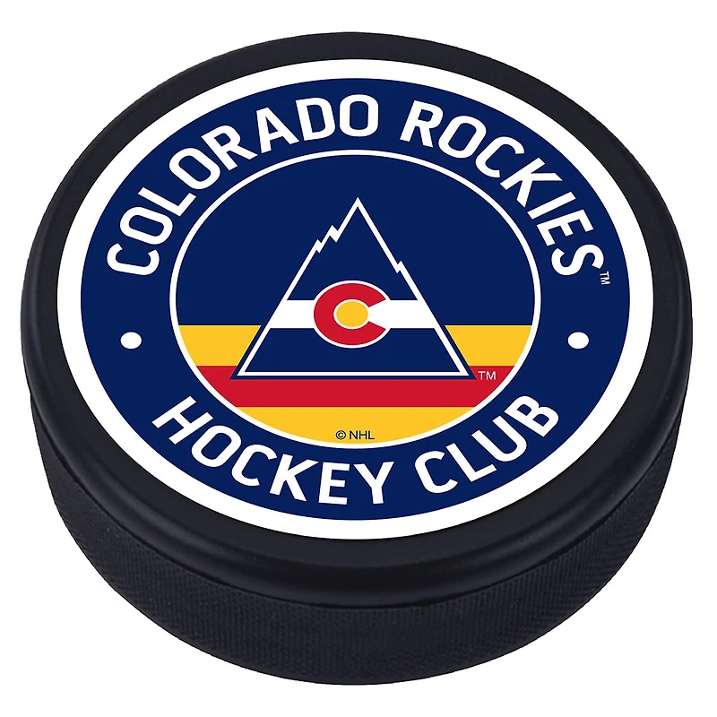Colorado Rockies Hockey Club Vintage Hockey Puck