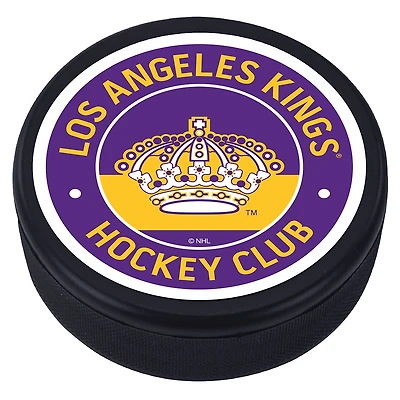 Los Angeles Kings Crown Vintage Hockey Puck