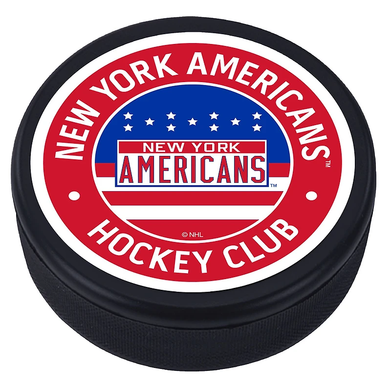 New York Americans Vintage Hockey Puck