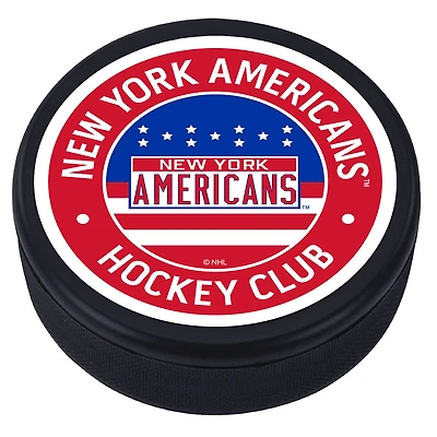 New York Americans Vintage Hockey Puck