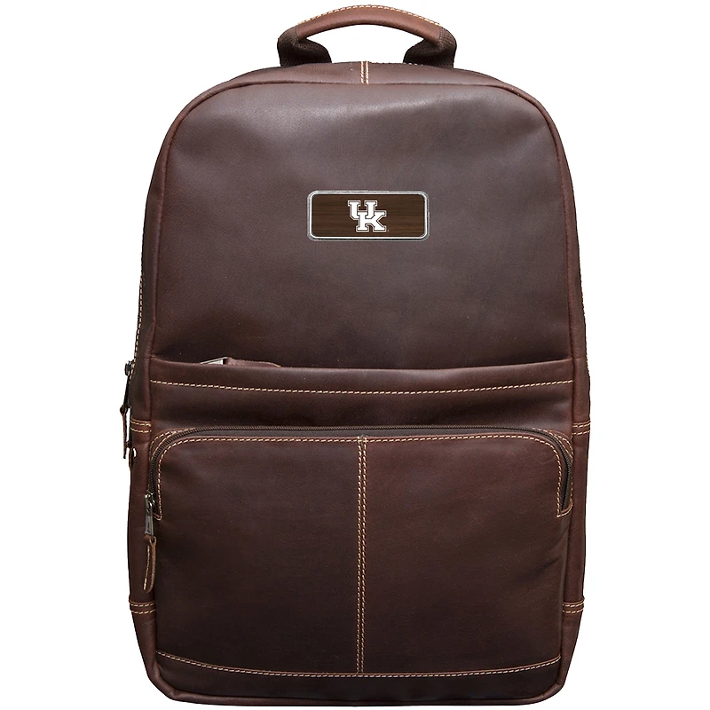 Brown Kentucky Wildcats Logo Plate Kannah Canyon Backpack