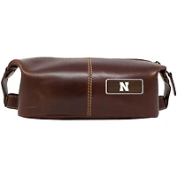 Brown Nebraska Huskers Logo Plate Wind River Canyon Travel Kit