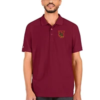 Men's Antigua Crimson Tuskegee Golden Tigers Legacy Pique Polo
