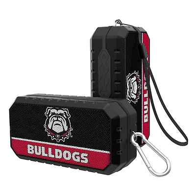 Georgia Bulldogs Secondary Logo End Zone Water Resistant Bluetooth Speaker