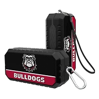 Georgia Bulldogs Secondary Logo End Zone Water Resistant Bluetooth Speaker