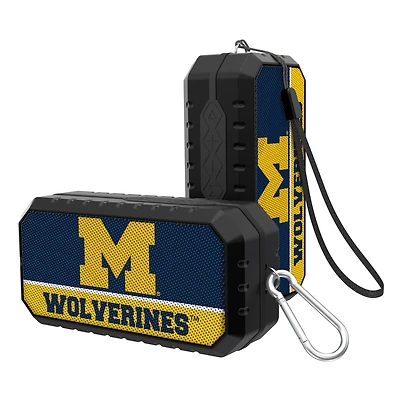 Michigan Wolverines End Zone Water Resistant Bluetooth Speaker