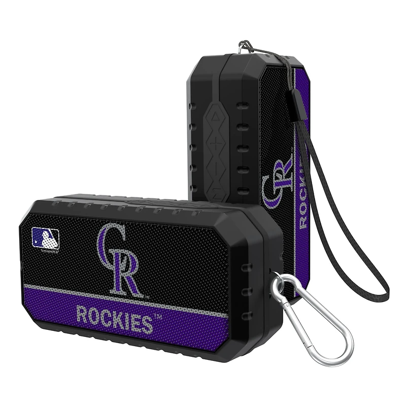 Colorado Rockies End Zone Water Resistant Bluetooth Speaker