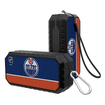 Edmonton Oilers End Zone Water Resistant Bluetooth Speaker