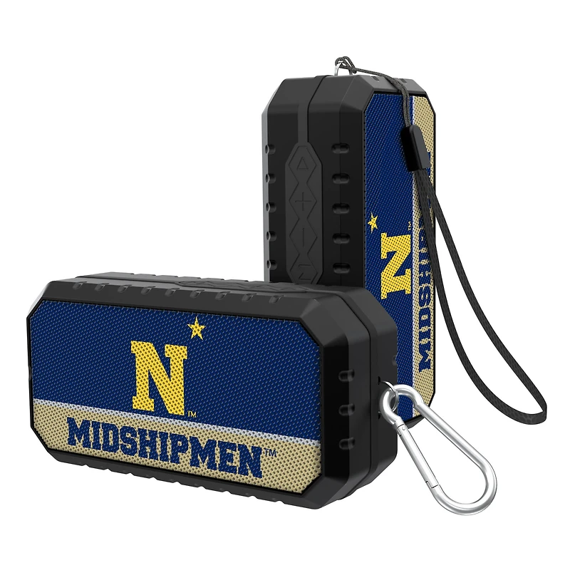 Navy Midshipmen End Zone Water Resistant Bluetooth Speaker