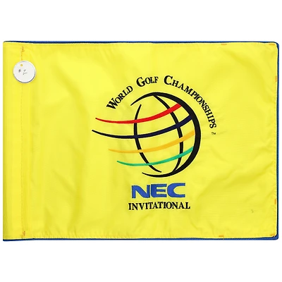 PGA TOUR Event-Used #2 Yellow Pin Flag from The NEC Invitational on August 23rd to 26th 2001