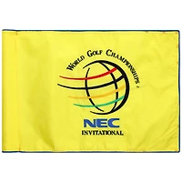 PGA TOUR Event-Used #7 Yellow Pin Flag from The NEC Invitational on August 23rd to 26th 2001