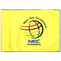 PGA TOUR Event-Used #11 Yellow Pin Flag from The NEC Invitational on August 23rd to 26th 2001