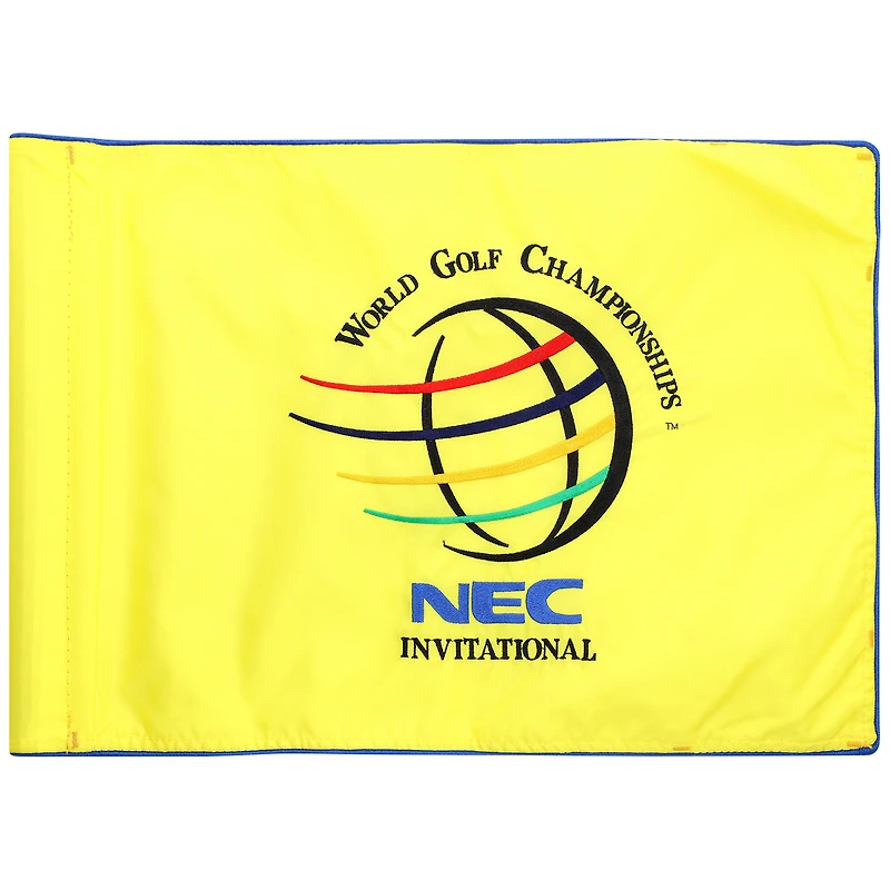 PGA TOUR Event-Used #11 Yellow Pin Flag from The NEC Invitational on August 23rd to 26th 2001