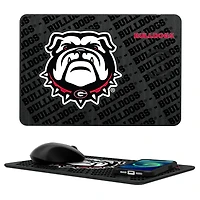 Georgia Bulldogs Mascot Wireless Charger and Mouse Pad