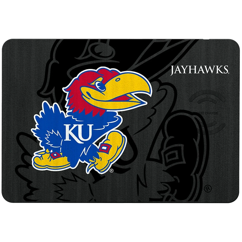 Kansas Jayhawks Wireless Charger and Mouse Pad