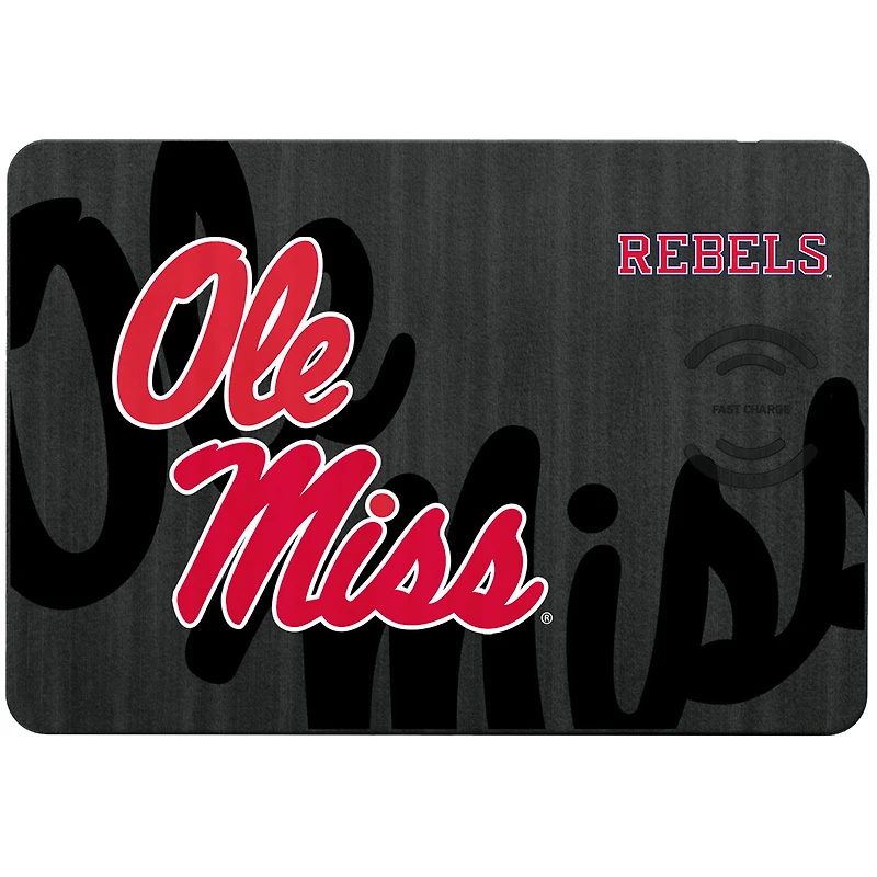 Ole Miss Rebels Wireless Charger and Mouse Pad