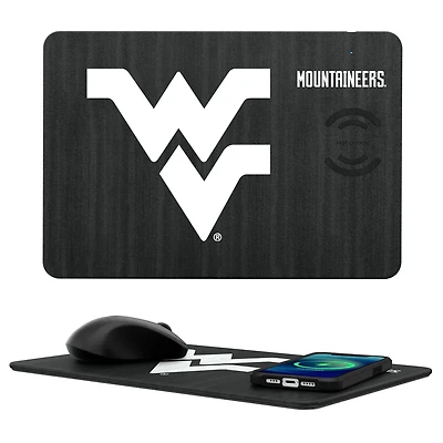 West Virginia Mountaineers Wireless Charger and Mouse Pad