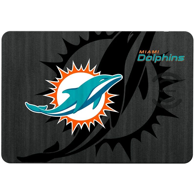 Miami Dolphins Wireless Charger and Mouse Pad