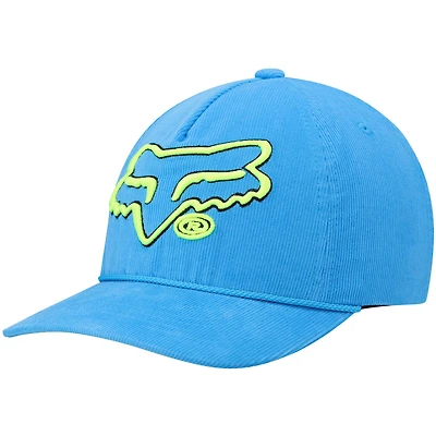 Men's Blue Fox Racing Brushed Snapback Hat