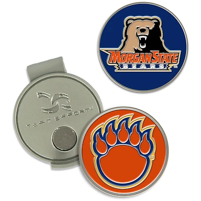 WinCraft Morgan State Bears Hat Clip with Ball Markers Set